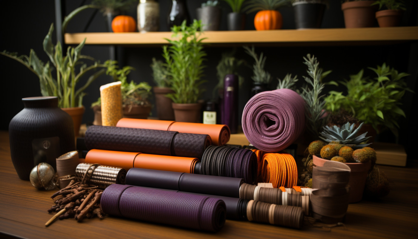 Divers - Accessoires nécessaires pour la bonne pratique du yoga